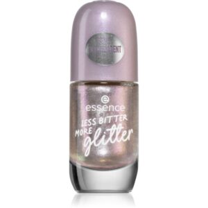 essence Gel Nail Colour lac de unghii culoare Less Bitter More Glitter 8 ml-Țena