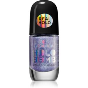 essence HOLO BOMB lac de unghii cu efect holografic culoare 03 - hoLOL 11 ml-Țena