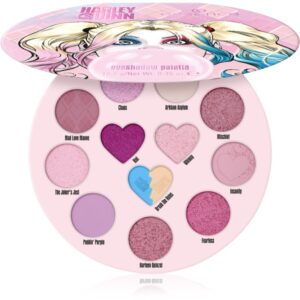 essence Harley Quinn paletă cu farduri de ochi culoare 10 Hey Puddin´ 10