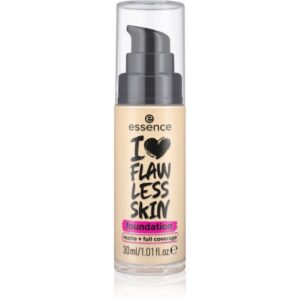 essence I LOVE FLAWLESS SKIN acoperire make-up cu efect matifiant culoare 20 - Medium Porcelain 30 ml-ro