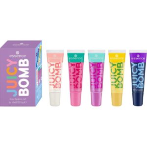 essence Juicy Bomb set cadou de buze Sweet & Glossy!-Țena