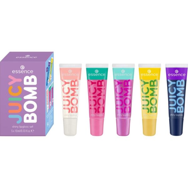 essence Juicy Bomb set cadou de buze Sweet & Glossy!-Țena