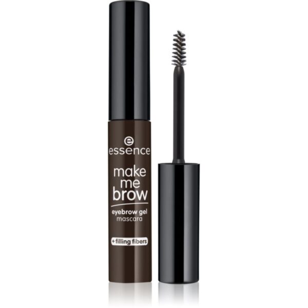 essence Make Me Brow gel pentru sprancene culoare 06 Ebony Brows 3