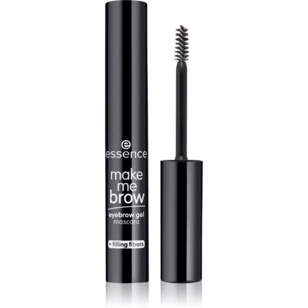 essence Make Me Brow gel pentru sprancene culoare 08 Black Brows 3.8 ml-ro