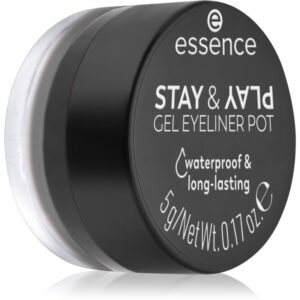 essence STAY & PLAY tus de ochi culoare 01 Black 5 g-ro