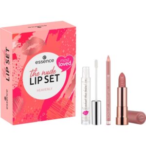 essence The Nude Lip Set set cadou de buze Heavenly-Țena