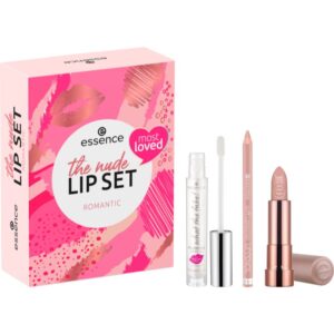 essence The Nude Lip Set set cadou de buze Romantic-Țena