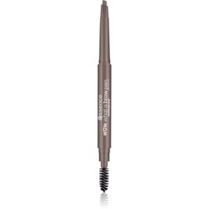 essence WOW What a Brow creion pentru sprancene cu pensula culoare 01 Light Brown 0