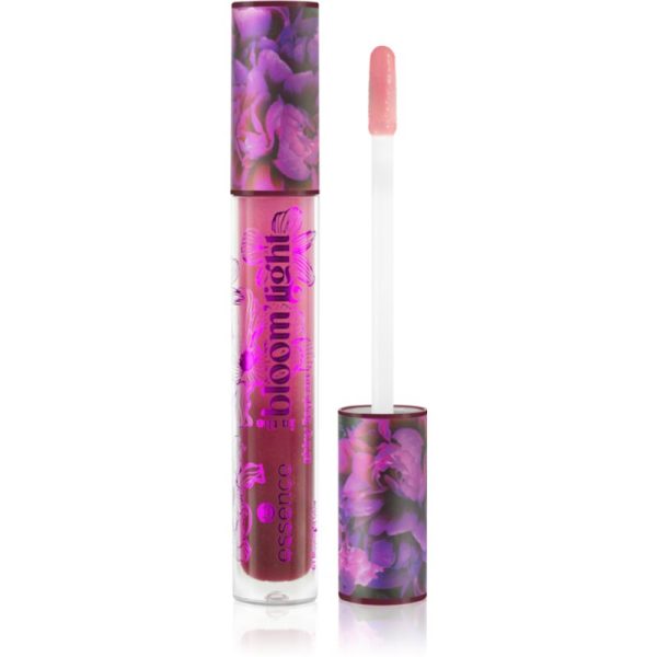 essence in the bloom'light lip gloss culoare 01 Moonlight Glow 4