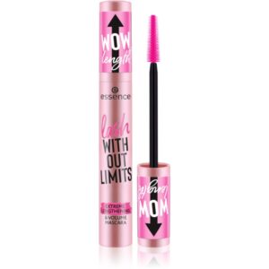 essence lash WITHOUT LIMITS EXTREME Mascara pentru volum si lungire culoare Black 13 ml-Țena