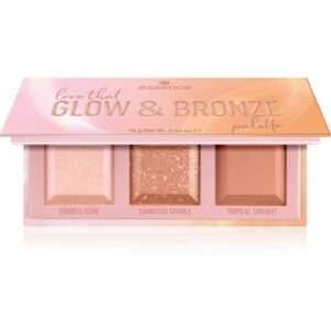 essence love that GLOW & BRONZE Patela pentru conturul fetei 16 g-ro
