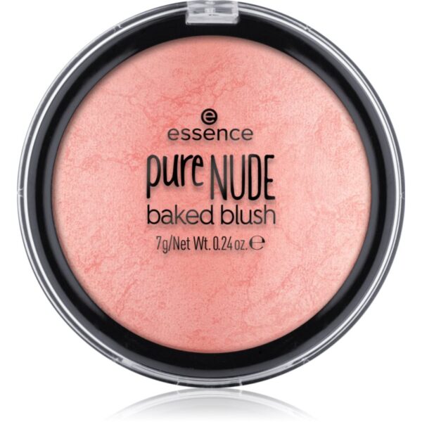 essence pure NUDE baked fard de obraz sub forma de pudra culoare 01 Shimmery Rose 7 g-ro