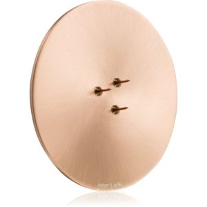 ester & erik accessories candle plates sfeșnic pentru lumânări parfumate matt rose gold 9 cm-ro