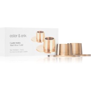 ester & erik accessories matt rose gold sfeșnic medium 2