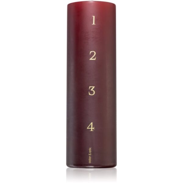 ester & erik advent deep wine lumanare 20 cm-ro