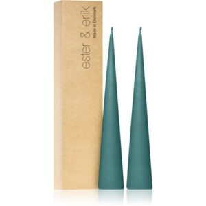 ester & erik cone candles agave (no. 02) lumanare 2x25 cm-Țena
