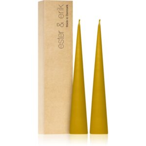 ester & erik cone candles honey balm (no. 43) lumanare 2x25 cm-ro