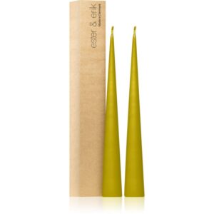 ester & erik cone candles pure wasabi (no. 68/2) lumanare 2x37 cm-ro