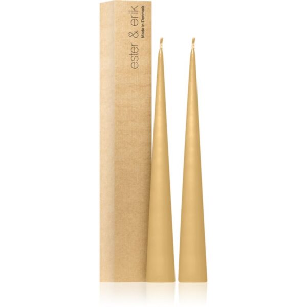 ester & erik cone candles sunglow (no. 04) lumanare 2x37 cm-ro