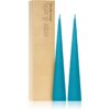 ester & erik cone candles turquoise (no. 56) lumanare 2x25 cm-ro