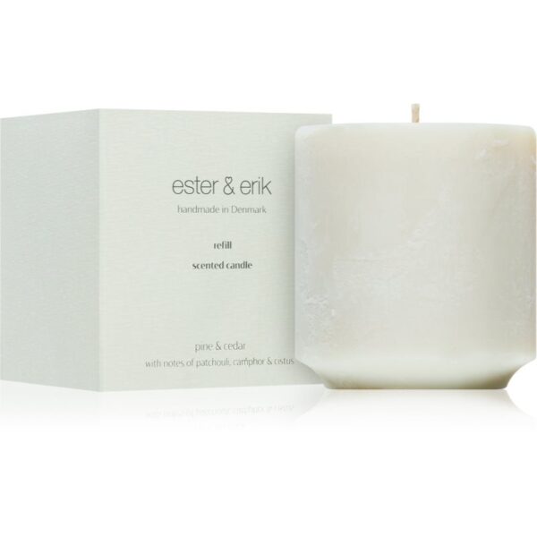ester & erik pine & cedar lumânare parfumată rezervă 220 g-ro