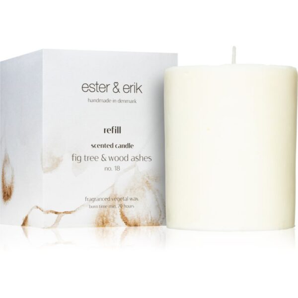 ester & erik scented candle fig tree & wood ashes (no. 18) lumânare parfumată  Refil 350 g-ro