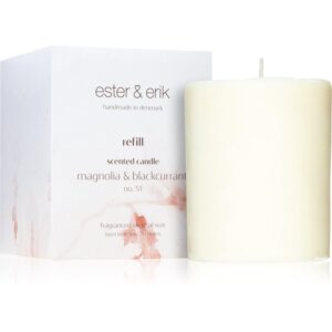 ester & erik scented candle magnolia & blackcurrant (no. 51) lumânare parfumată  Refil 350 g-ro