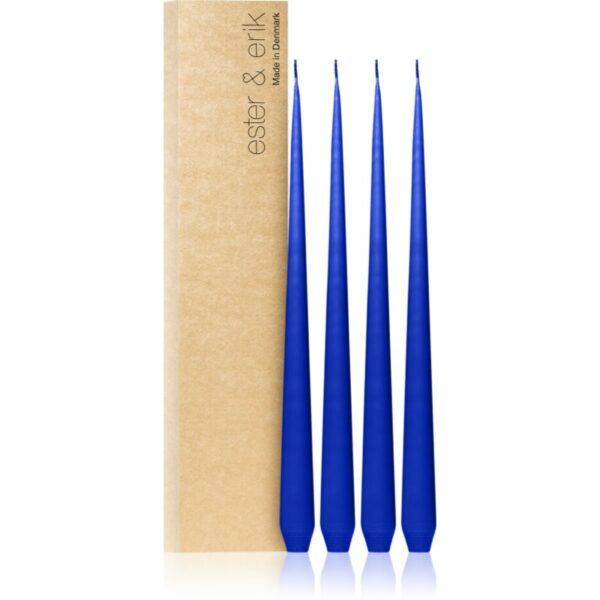 ester & erik taper candle cornflower (no. 48) lumanare 4x32 cm-ro