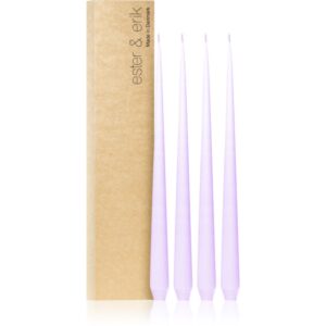 ester & erik taper candle crocus delight (no. 07) lumanare 4x32 cm-ro