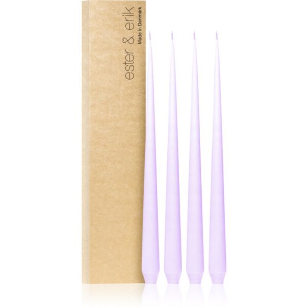 ester & erik taper candle crocus delight (no. 07) lumanare 4x32 cm-ro