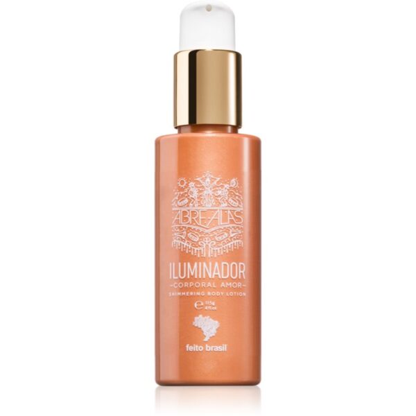 feito brasil Abre Alas Body Mist pentru stralucire culoare Rose Gold 115 g-ro