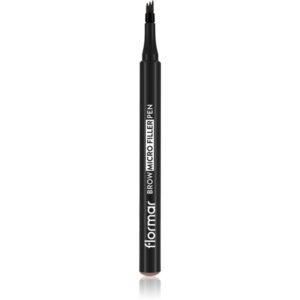 flormar Brow Micro Filler Pen creion pentru sprancene culoare 001 Light Brown 1.1 ml-ro