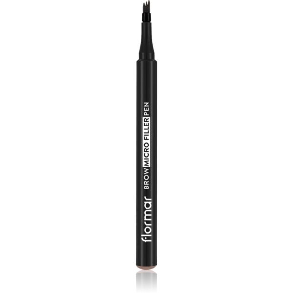 flormar Brow Micro Filler Pen creion pentru sprancene culoare 001 Light Brown 1.1 ml-ro