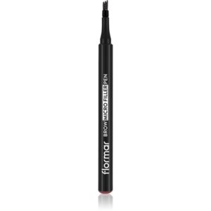flormar Brow Micro Filler Pen creion pentru sprancene culoare 003 Brown 1.1 ml-Țena