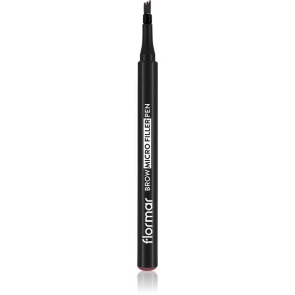 flormar Brow Micro Filler Pen creion pentru sprancene culoare 003 Brown 1.1 ml-Țena