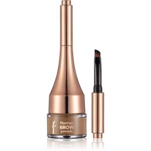 flormar Brow Pomade pomadă pentru sprâncene cu pensula culoare 01 Beige 2