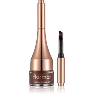 flormar Brow Pomade pomadă pentru sprâncene cu pensula culoare 02 Light Brown 2