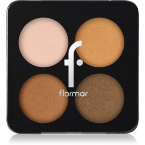 flormar Color Eyeshadow Palette paletă cu farduri de ochi culoare 003 Bronze Goddess 6 g-ro