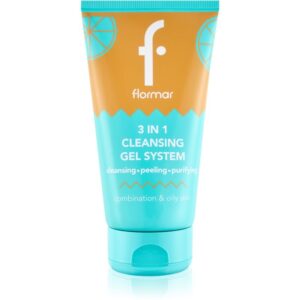 flormar Combination & Oily Skin 3in1 Cleansing Gel gel de curatare 3 in 1 pentru ten gras și mixt 150 ml-Țena