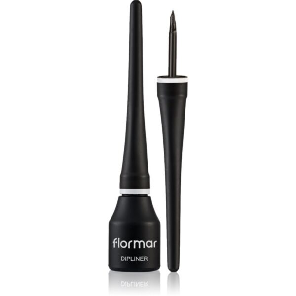 flormar Dipliner dermatograf lichid de lunga durata culoare Black 3