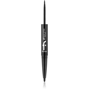 flormar Extreme Tattoo Duo Liner eyeliner 2 in 1 culoare 001 Black 2.66 g-ro