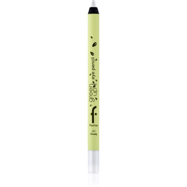 flormar Green Up Eye Pencil eyeliner khol culoare 001 Cloudy 1.2 g-ro