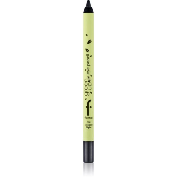 flormar Green Up Eye Pencil eyeliner khol culoare 008 Deepest Night 1.2 g-ro