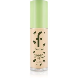 flormar Green Up Foundation machiaj cu efect matifiant culoare 010 Pure Beige 30 ml-ro