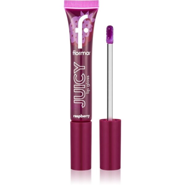 flormar Juicy Lip Gloss lip gloss hidratant culoare 001 Raspberry 10 ml-Țena