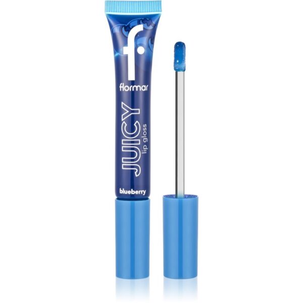 flormar Juicy Lip Gloss lip gloss hidratant culoare 004 Blueberry 10 ml-Țena