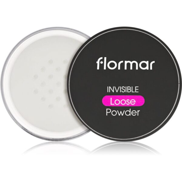 flormar Loose Powder Invisible pudra pulbere transparentă culoare Silver Sand 18 g-ro