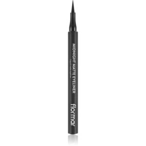 flormar Midnight Matte Eyeliner eyeliner în fix cu efect matifiant culoare 01 Black 1