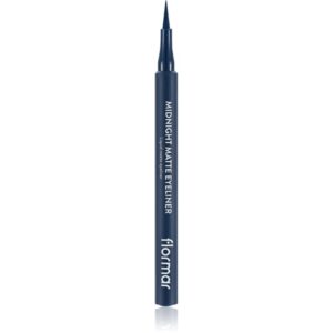 flormar Midnight Matte Eyeliner eyeliner în fix cu efect matifiant culoare 03 Dark Blue 1 ml-Țena