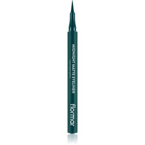 flormar Midnight Matte Eyeliner eyeliner în fix cu efect matifiant culoare 04 Green 1 ml-Țena